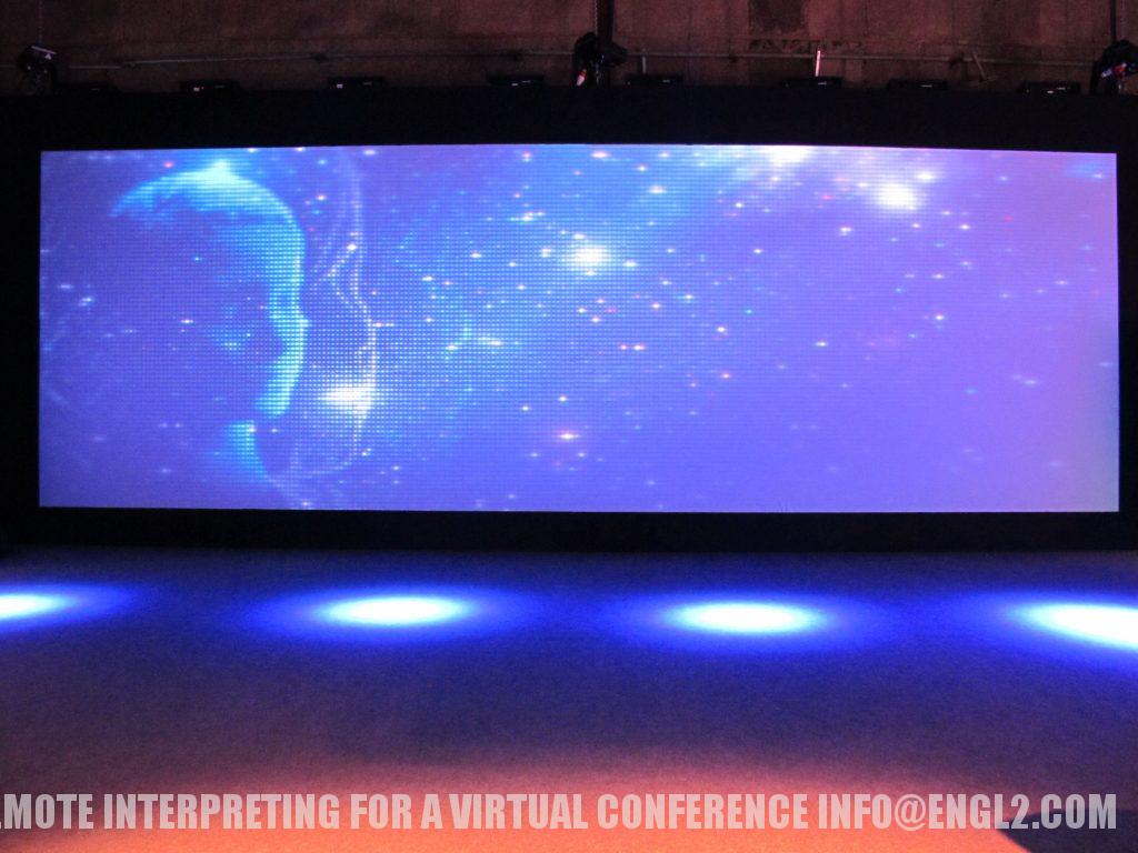 ONLINE REMOTE INTERPRETING FOR A VIRTUAL CONFERENCE