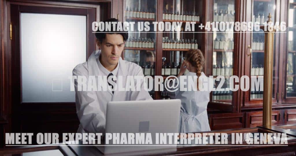 Qualified Russian, English, and French Interpreter Specialized in Pharma Sector in Geneva, Switzerland