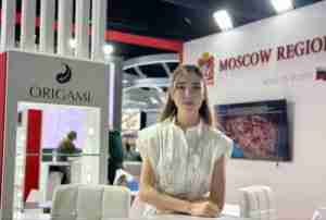 Russian-speaking interpreter assistant Dubai exhibition stand promoter Dubai Gulfood hostess Russian business assistant Russian English Dubai